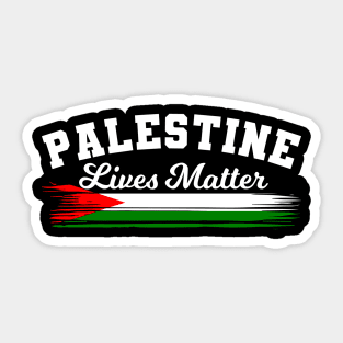 Palestine Lives Matter Sticker